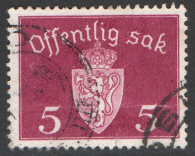 Norway Scott O33 Used - Click Image to Close